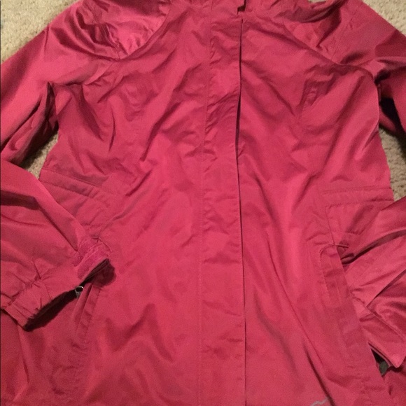 EDDDIE BAUER Comfy Burgundy Nylon Winter Jacket — Weather Edge PLUS XS - Picture 4 of 5